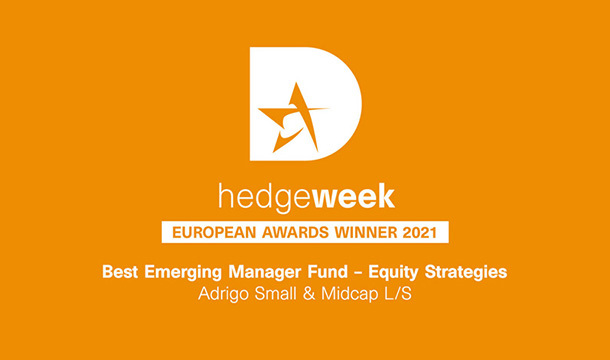 Hedgeweek European Awards Winner 2021